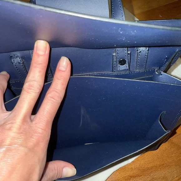 Zac Posen Biba Handbag and Backpack Genuine Leather in Parisian Nights - Picture 10 of 15